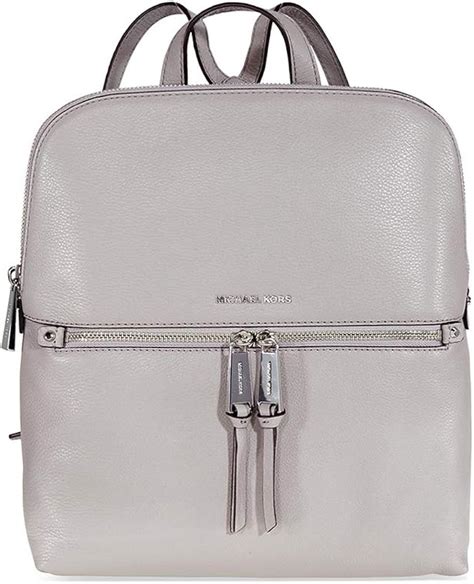 michael kors backpack pearl grey|michael kors pink suitcase.